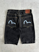 Evisu Gull Wing Baggy Denim Jorts (W34)