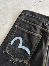 Evisu Gull Wing Baggy Denim Jorts (W34)
