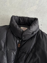 90's Armani Jeans Down Fill Zip Up Puffer Jacket (XL)