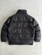 90's Armani Jeans Down Fill Zip Up Puffer Jacket (XL)