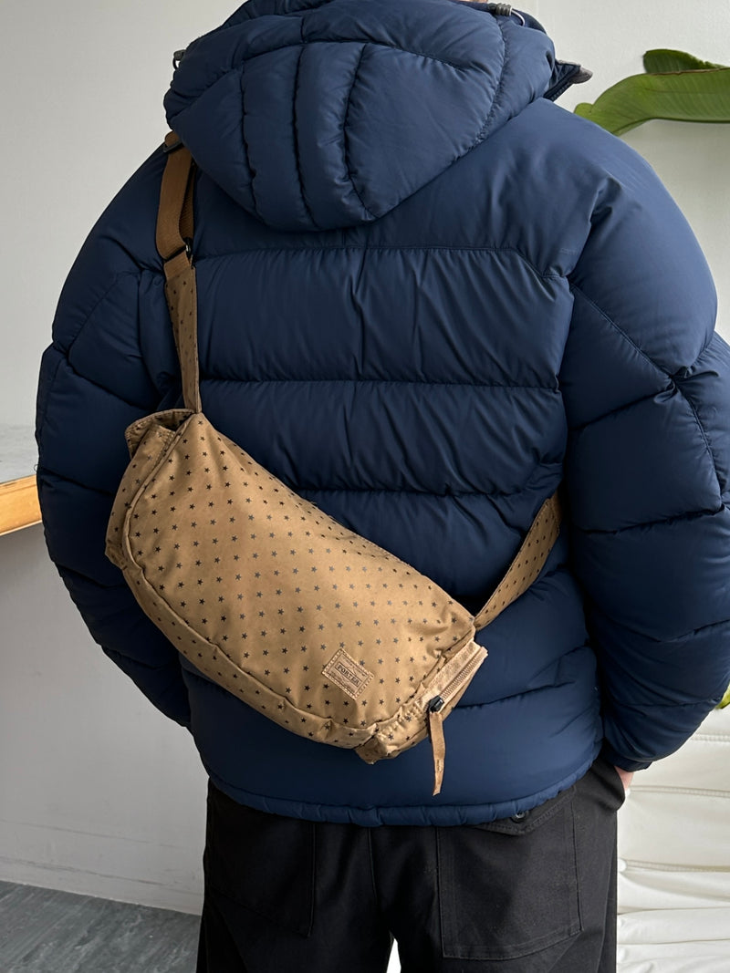 Porter Yoshida & Co. Star cinnamon beige Crossbody / Sling Bag (One Size)