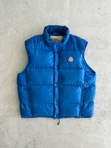 80's Moncler Grenoble Down fill Zip Up Gilet / Puffer Jacket (XL)