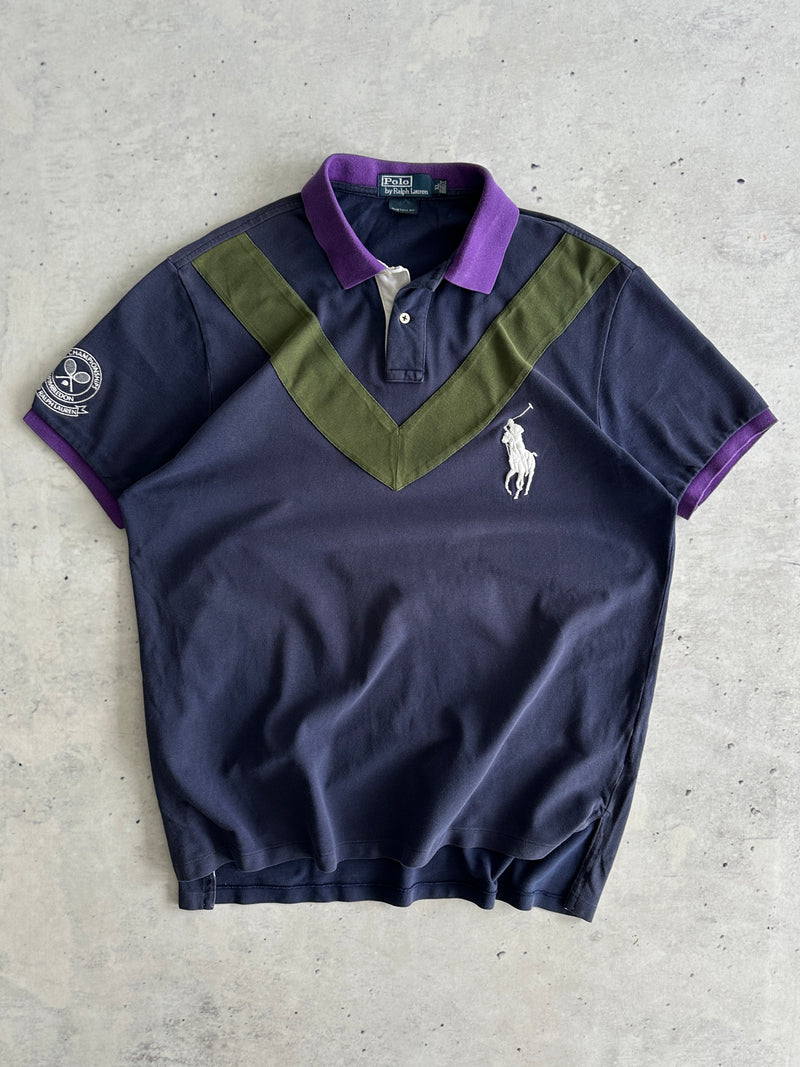 Ralph Lauren Wimbledon Big Logo Polo Shirt (XL)