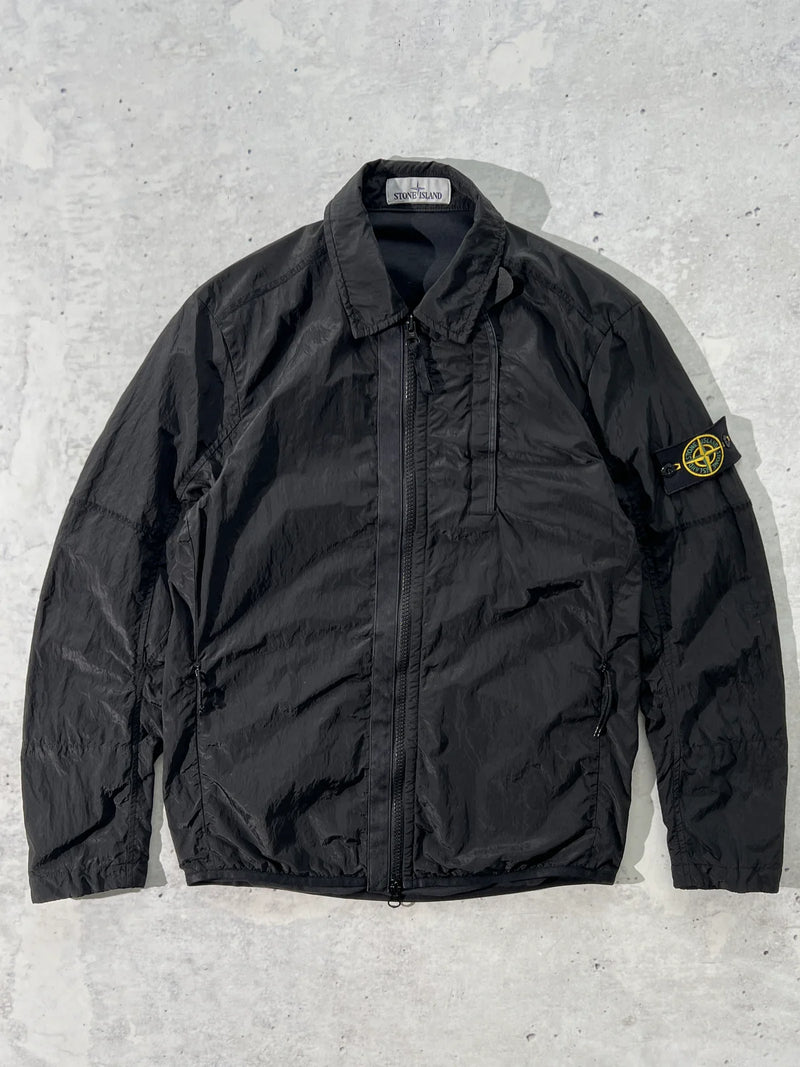 AW/18 Stone Island Nylon Metal Zip Up Overshirt (S)