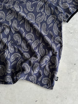 Stussy Paisley Print Polo Shirt (M)