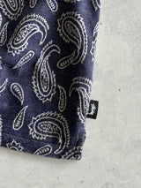 Stussy Paisley Print Polo Shirt (M)