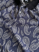 Stussy Paisley Print Polo Shirt (M)