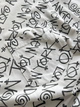 Vintage Stussy world tour repeat logo t shirt (L)