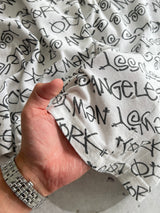 Vintage Stussy world tour repeat logo t shirt (L)