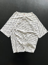 Vintage Stussy world tour repeat logo t shirt (L)