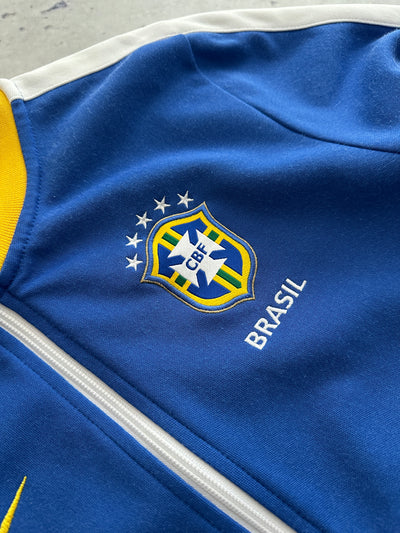 2010/11 Nike Brazil World Cup Zip Up Track Jacket (S)