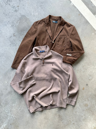 Vintage Ralph Lauren Heavy Cotton Chore jacket / blazer (L)