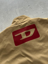 Vintage Diesel Embroidered Logo Zip Up Jacket (L)