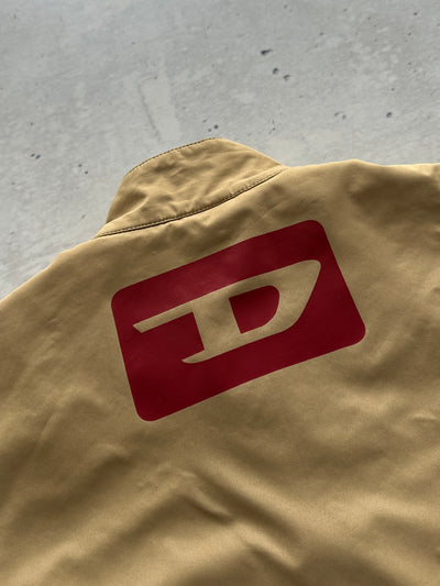 Vintage Diesel Embroidered Logo Zip Up Jacket (L)