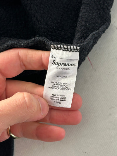 AW/21 Supreme Shattered Logo Fleece Lined Sweatshirt (XL)