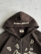 Broken Planet Heavyweight Zip Up Hoodie (L)