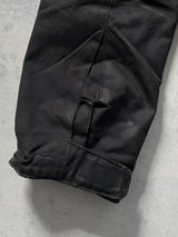 Barbour International Wax delta Zip Up hooded Jacket (L)
