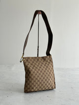 Vintage Gucci GG Canvas Shoulder Bag (One Size)