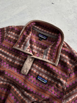 Patagonia Aztec Patterned Pullover Fleece (Women's L)