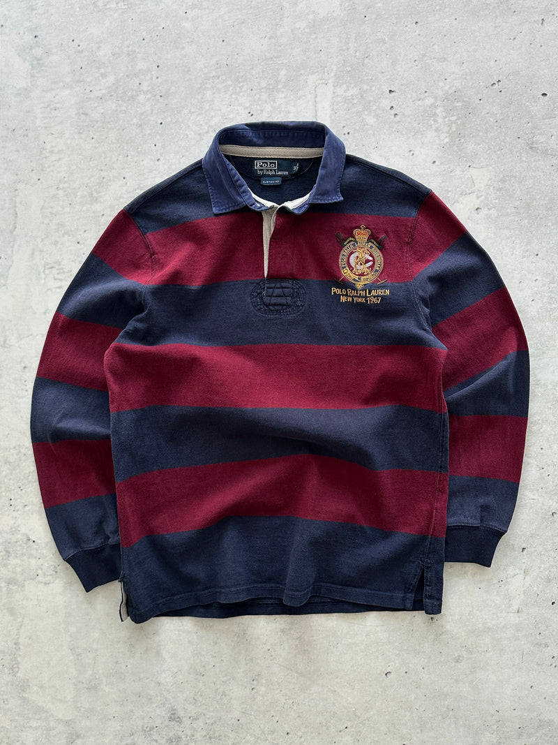 Ralph Lauren Heavyweight Stripe Rugby Shirt (S)