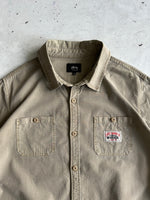Stussy quality work gear Ripstop heavyweight overshirt (L)