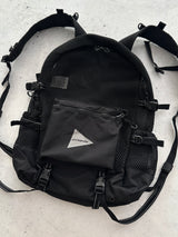 And Wander Reflective Logo 3D Mesh Backpack (One Size)