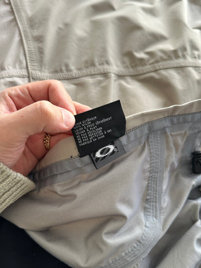 00's Oakley software 1/4 Zip Pullover Hooded Jacket (XL)