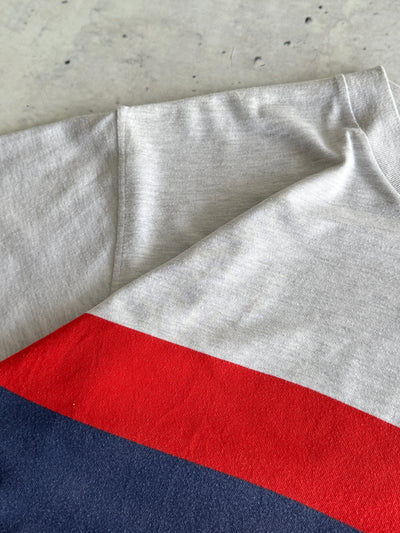 90's Nike Embroidered Swoosh Colour Block T Shirt (M)