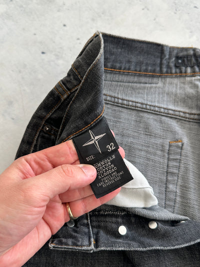 00's Stone Island Spell Out Denim Jeans (W32 x L30)