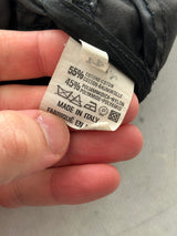 Vintage Fendi Roma Contrast Stitch Zip Up Coat (Women's M)