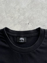 2015 Stussy japan Long Sleeve Polo Shirt (M)