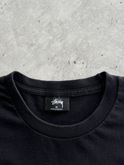 2015 Stussy japan Long Sleeve Polo Shirt (M)