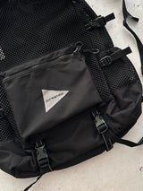 And Wander Reflective Logo 3D Mesh Backpack (One Size)
