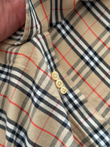 Burberry Nova Check Long Sleeve Shirt (S)