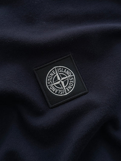 Stone Island Patch Logo Polo Shirt (XXL)