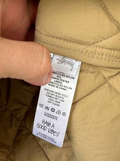 Stussy 8 Ball Quilted Liner Jacket (XL)