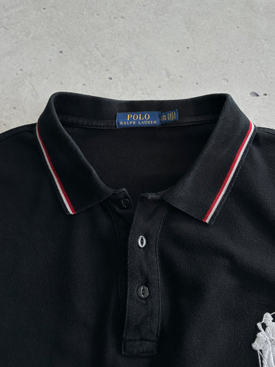 Ralph Lauren Big Logo Long Sleeve Polo Shirt (XXL)