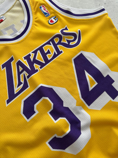 90’s LA Lakers NBA 'O'Neal 34' Jersey (S)
