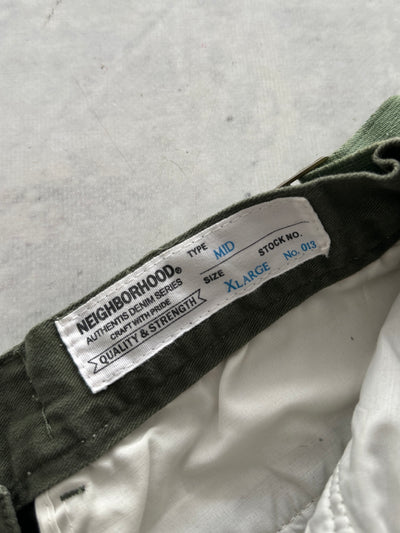 Neighborhood Denim Cargo Shorts (W30)
