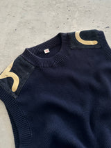 00's Evisu Ribbed Knit Vest (S)