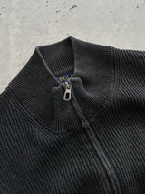 Ralph Lauren double Zip Up full Knit Jumper (XL)