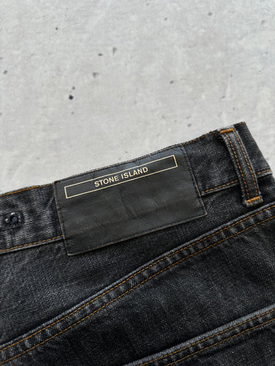 00's Stone Island Spell Out Denim Jeans (W32 x L30)