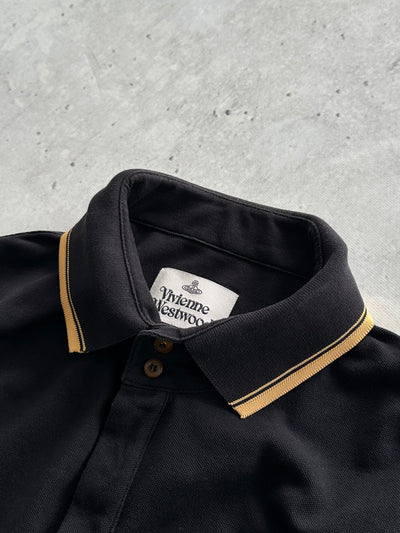 Vivienne Westwood Long Sleeve Polo Shirt (L)