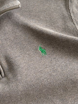 90's Ralph Lauren Heavyweight 1/4 Zip Jumper (S)