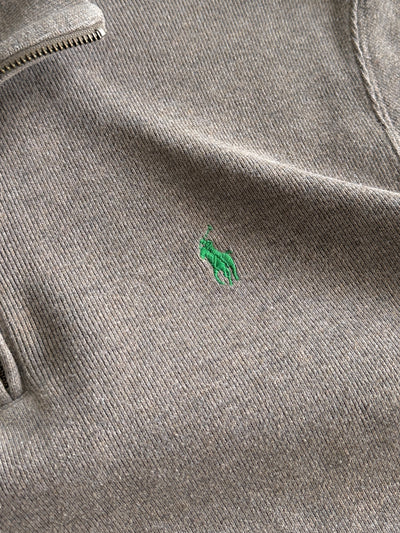 90's Ralph Lauren Heavyweight 1/4 Zip Jumper (S)