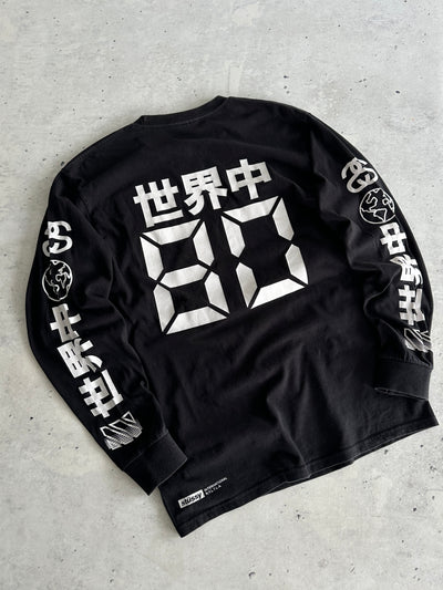 2015 Stussy japan Long Sleeve Polo Shirt (M)