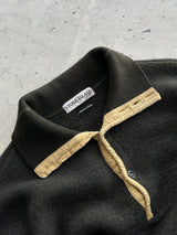 AW/01 Stone Island Wool Pullover Chunky Knit Jumper (XL)