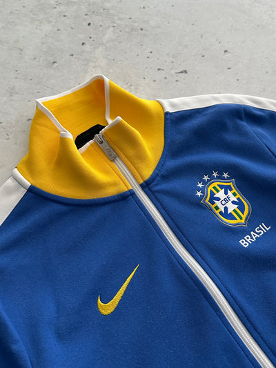 2010/11 Nike Brazil World Cup Zip Up Track Jacket (S)