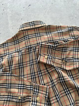Burberry Nova Check Long Sleeve Shirt (S)
