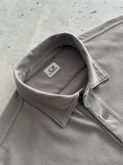 SS/99 vintage CP Company Embroidered Logo Polo Shirt (L)